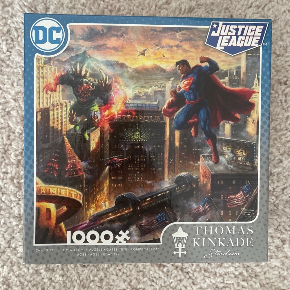 DC Comics Justice League Women of DC by THOMAS KINKADE 1000 pcs puzzle